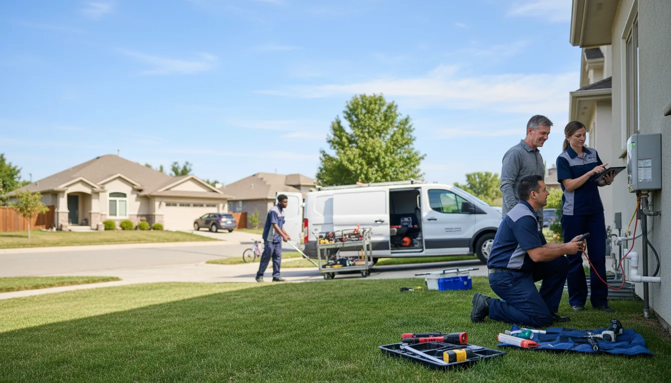 Tankless water heater service in Oldtown, ID